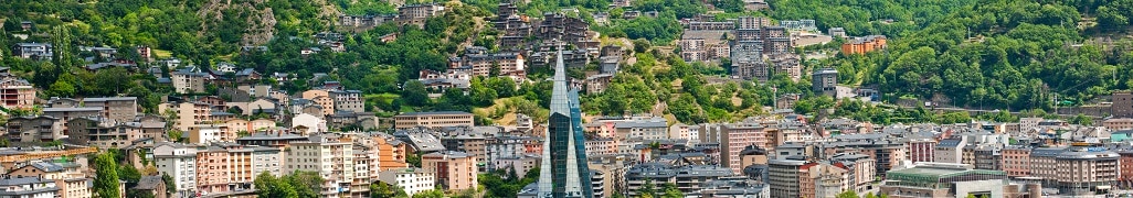 Banner panorámico de Andorra la Vella